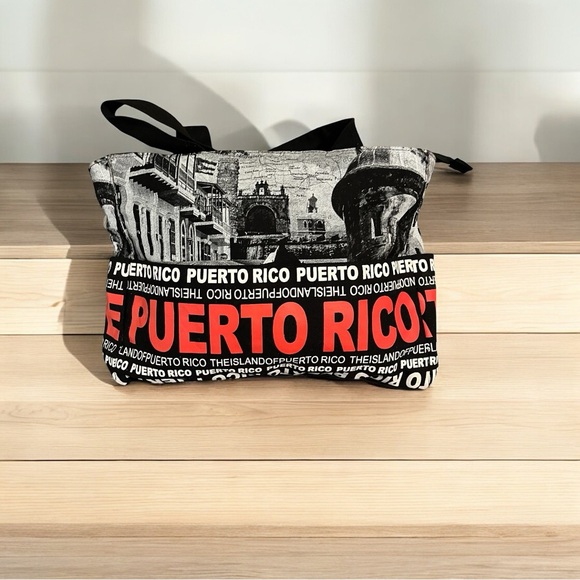 NEW!! Puerto Rico canvas bag - Picture 1 of 12